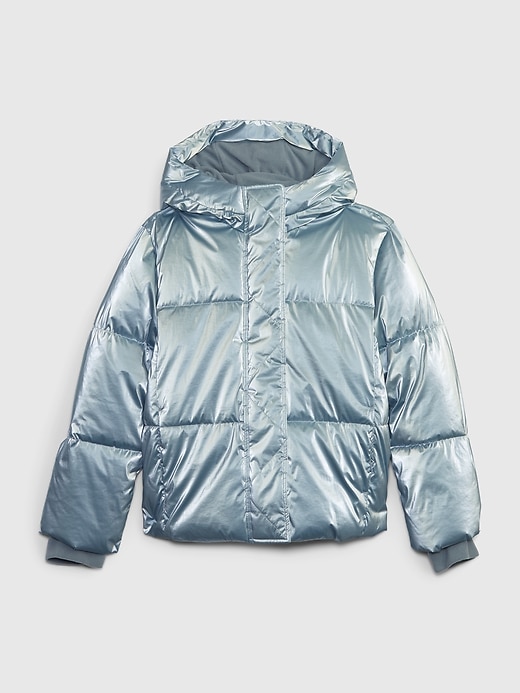 Image number 2 showing, Kids Nylon Shine Puffer Jacket