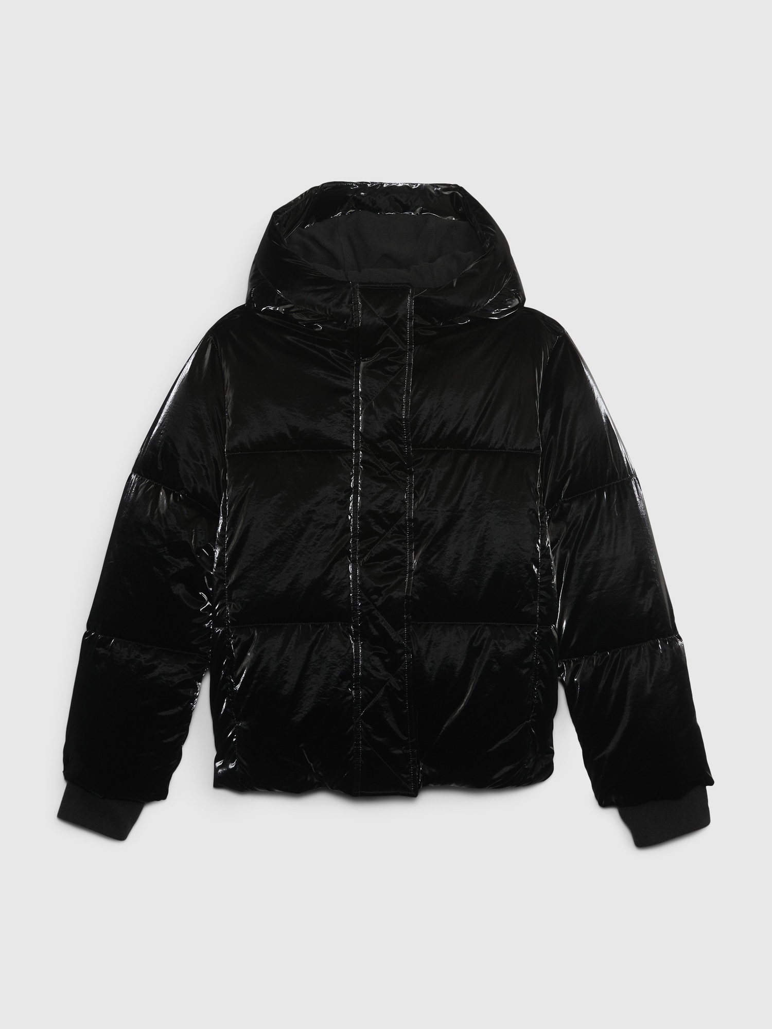 Shiny deals puffer coat