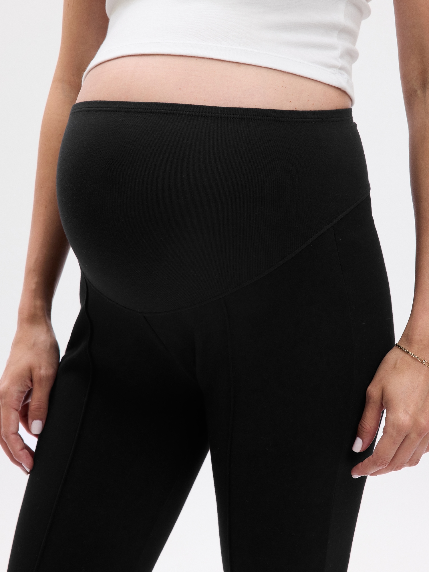 Bcg Polka Dots Black Active Pants Size M - 47% off