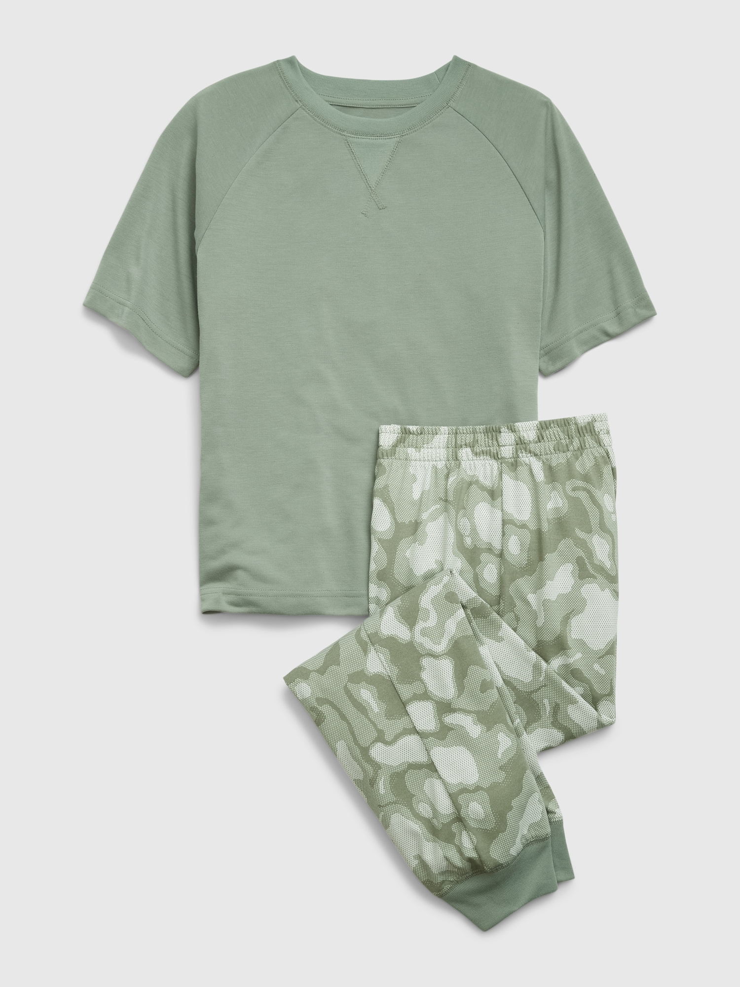 Soft Knit Pajama Set, PJ Shorts