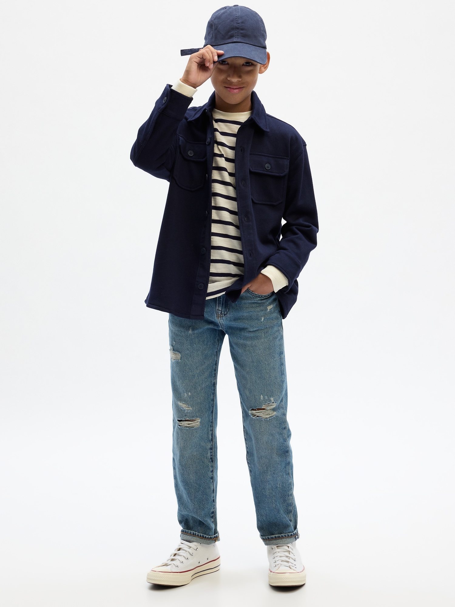  GAP Boys Skinny Fit Jeans, Light Wash, 5 US: Clothing, Shoes &  Jewelry