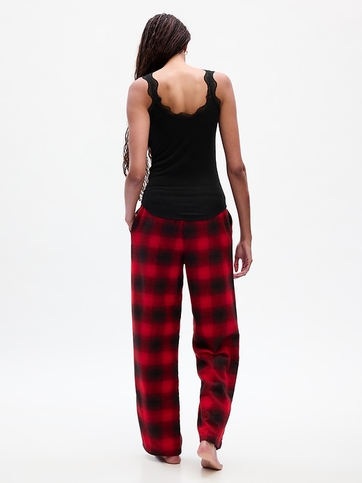 Buy EVERDREAM Sleepwear Womens Flannel Pajama Pants, Long 100% Cotton Pj  Bottoms, Red Plaid, Medium at