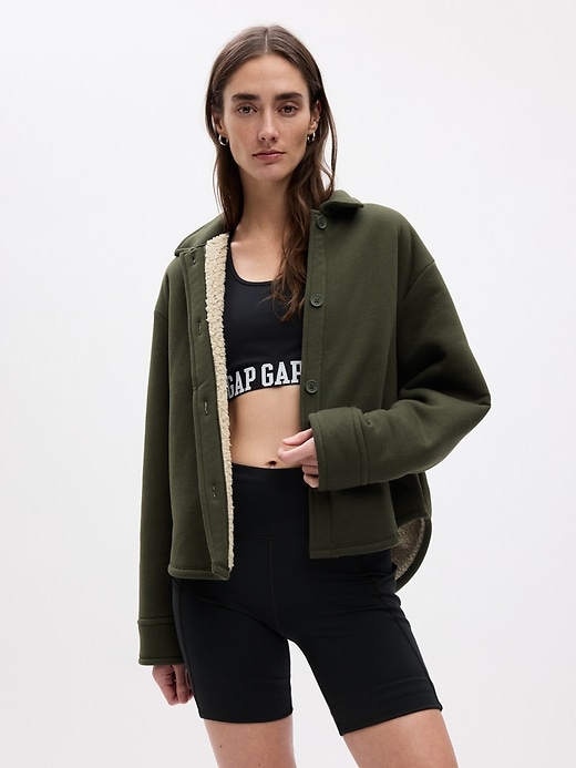 Sherpa jacket clearance green