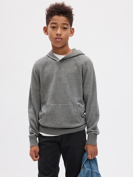 Image number 1 showing, Kids CashSoft Sweater Hoodie