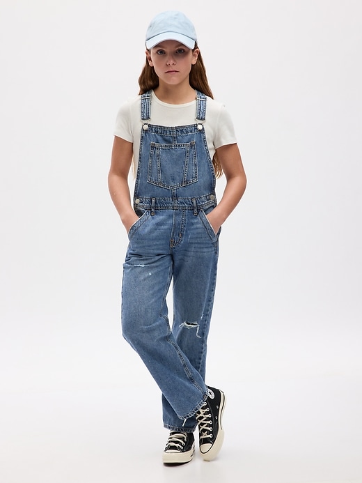 Image number 1 showing, Kids Loose Overalls