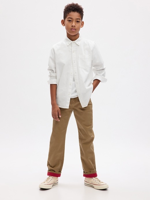 Image number 4 showing, Kids Lined Original Straight Jeans