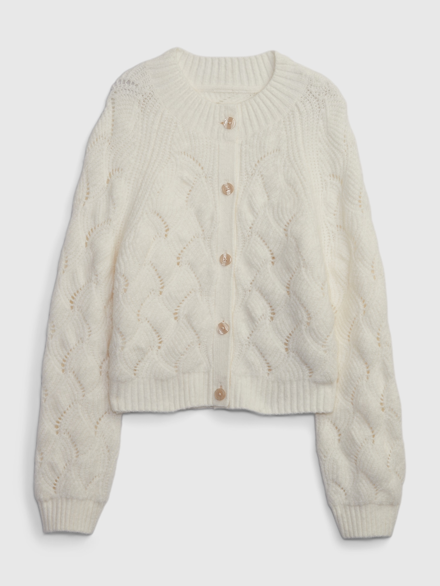 Kids cropped clearance cardigan