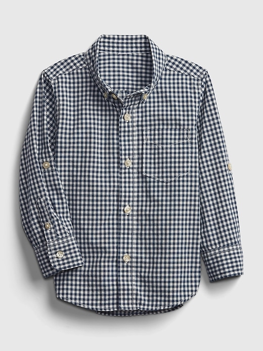 Image number 1 showing, babyGap Poplin Shirt