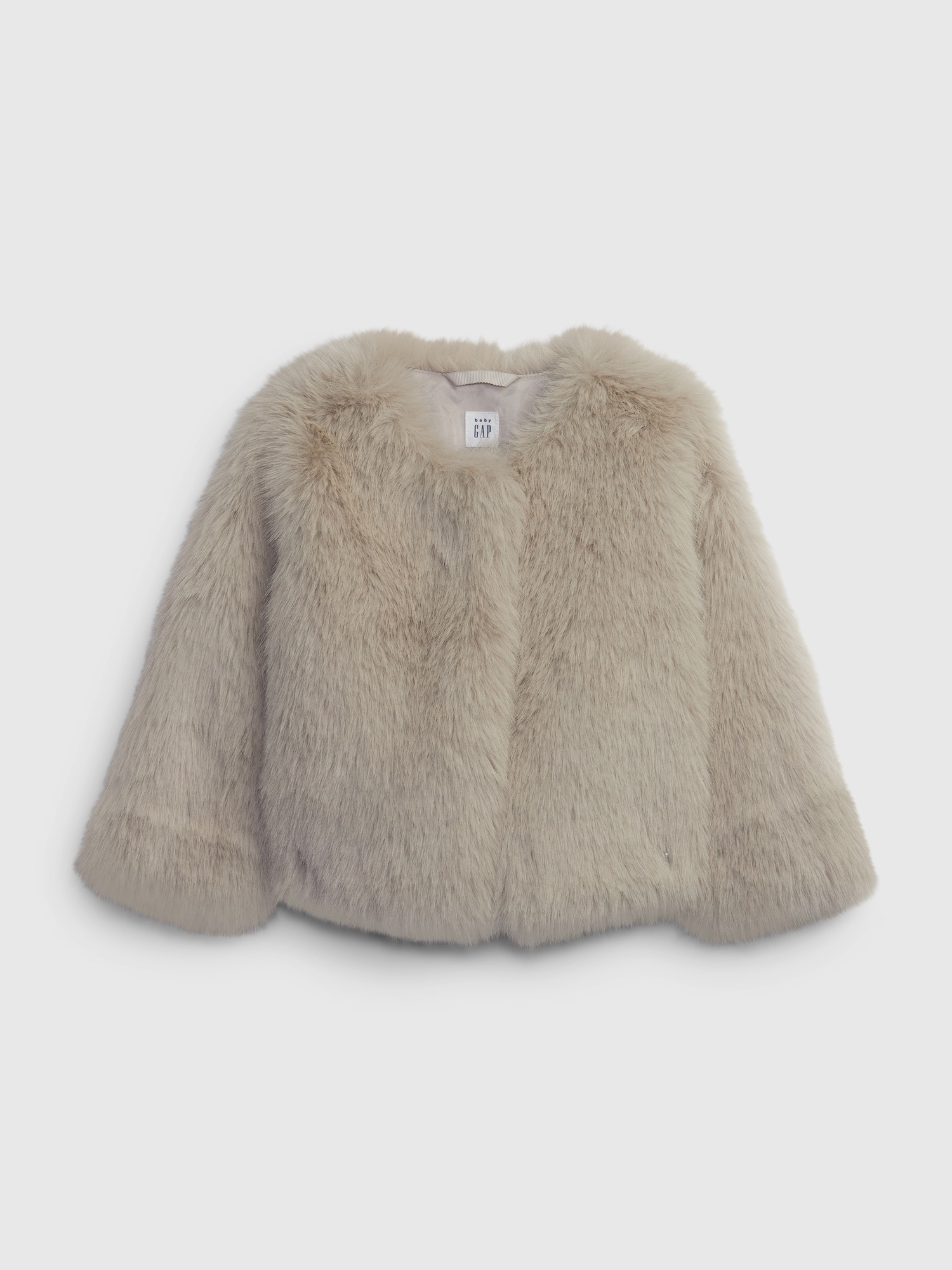 Fluffy jacket hot sale for kids