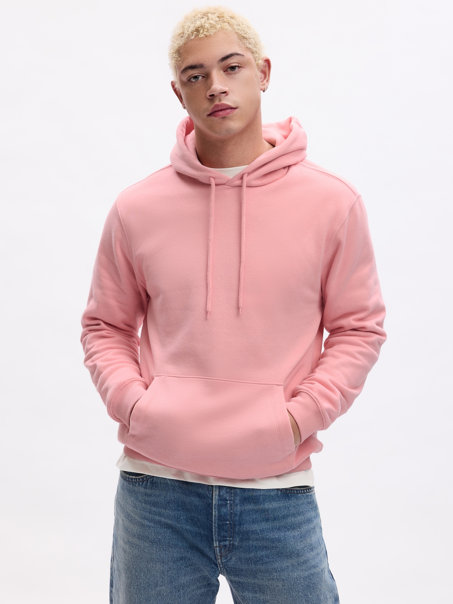 Gap pink hoodie mens online