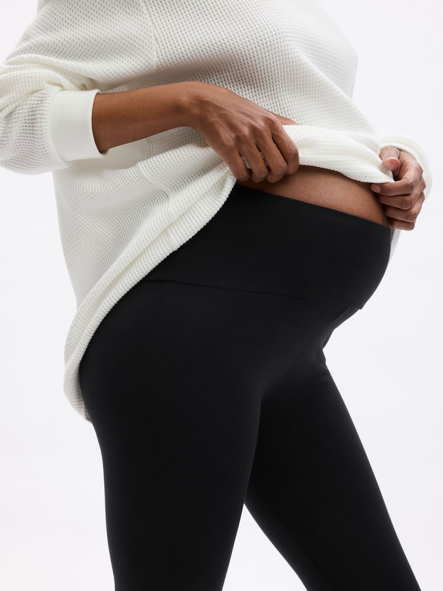 Signature Maternity Leggings In Soft Modal For Pregnancy & Postpartum