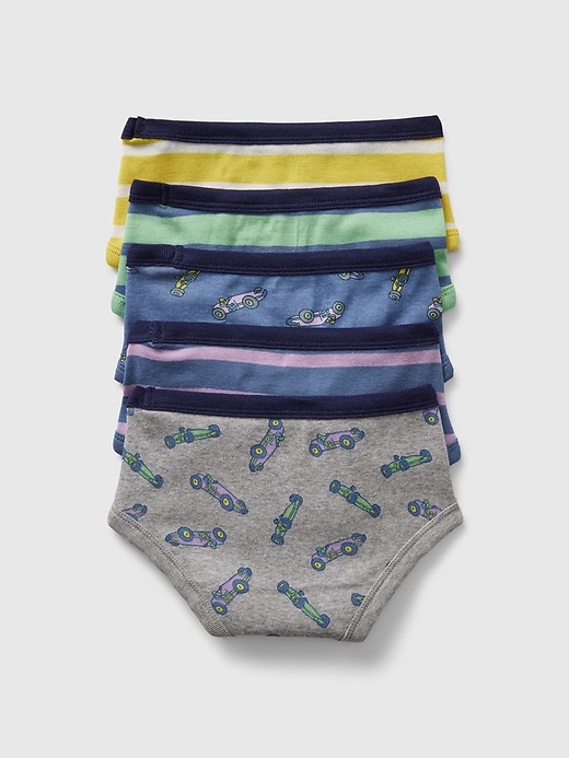 Kids Organic Cotton Hipster Briefs (5-Pack)