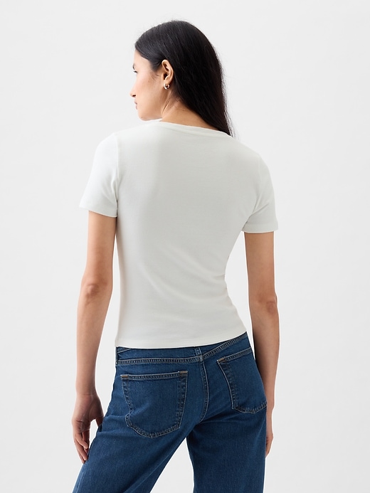 Image number 2 showing, Modern Cropped T-Shirt