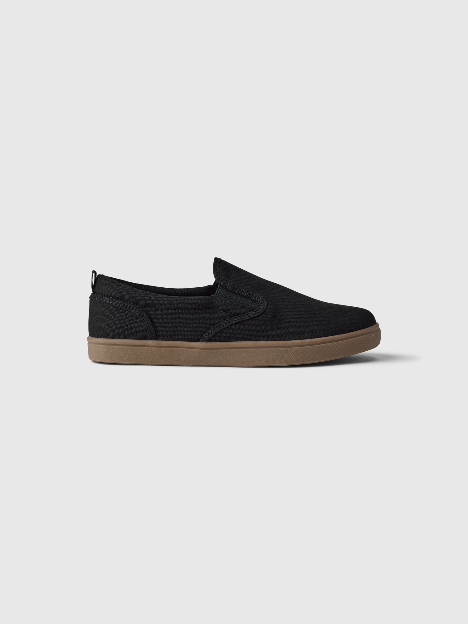 Lacoste black outlet slip ons