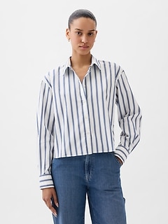 Black and White Striped Shirt -  Canada