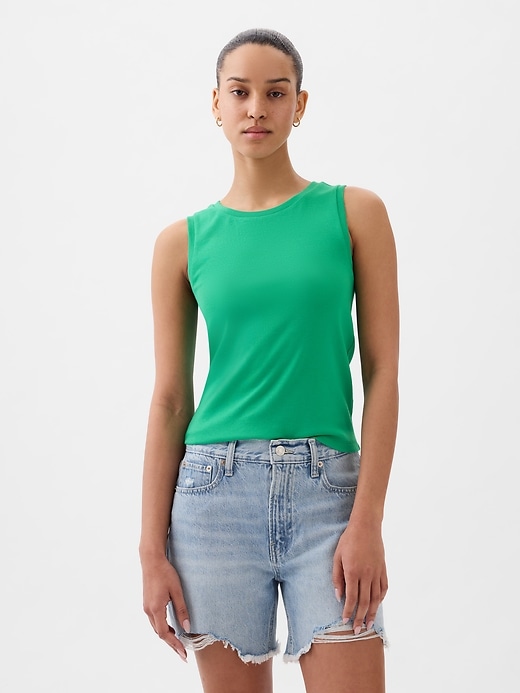 Image number 1 showing, Modern Shell Tank Top