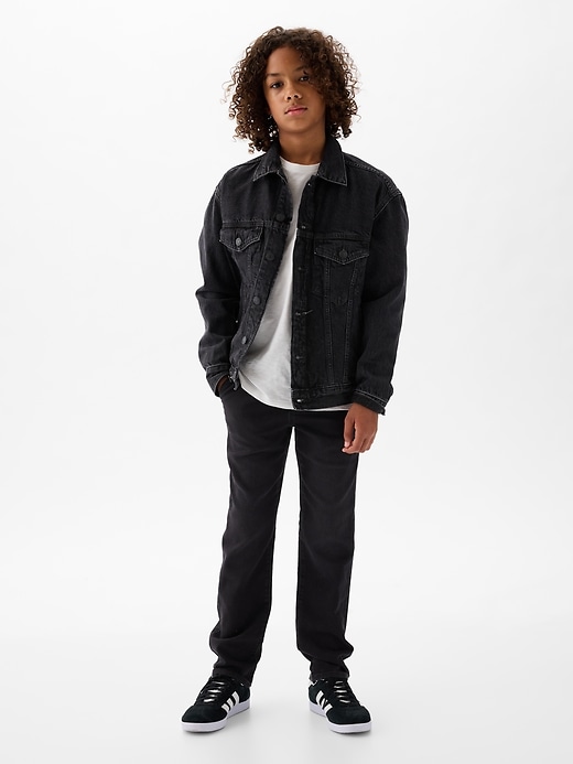 Image number 6 showing, Kids Cargo Denim Joggers