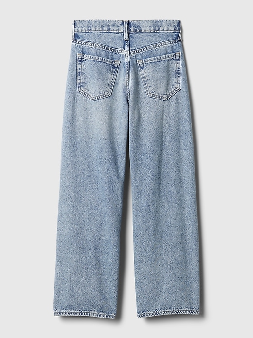 Image number 9 showing, Kids Low Rise Stride Wide-Leg Jeans