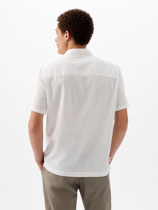 Image number 2 showing, Linen-Cotton Shirt