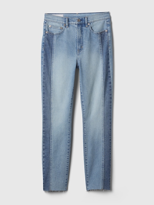 Gap patchwork hot sale jeans