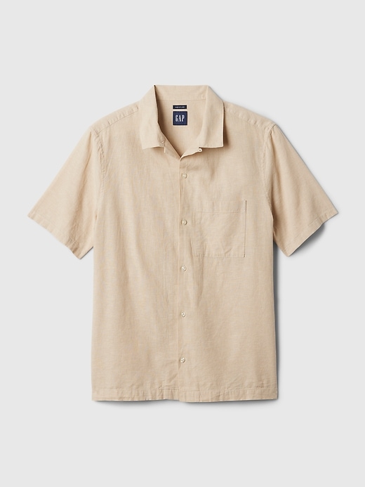 Image number 7 showing, Linen-Cotton Shirt