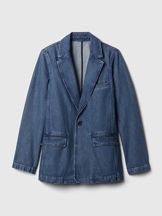 Image number 5 showing, Denim Blazer