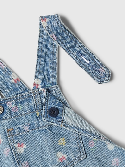 Image number 3 showing, Gap × Disney Baby Denim Shortalls