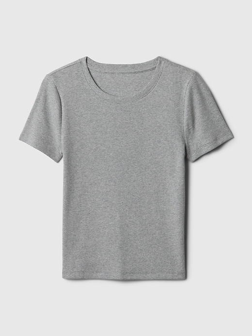 Image number 4 showing, Modern Rib Cropped T-Shirt