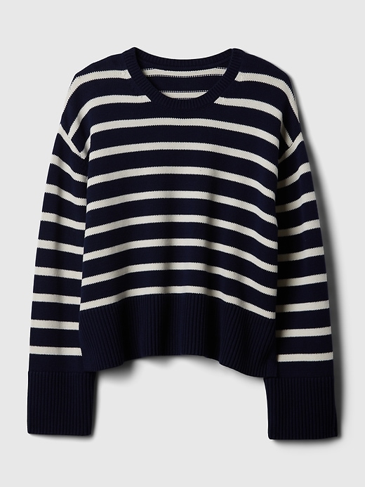 Image number 9 showing, 24/7 Split-Hem Shrunken Sweater