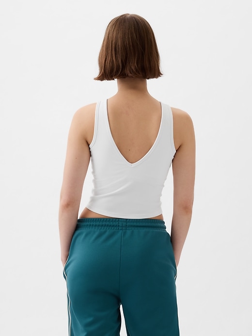 Image number 2 showing, GapFit Studio Rib V-Neck Brami