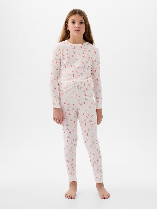 Image number 1 showing, Kids Organic Cotton PJ Set