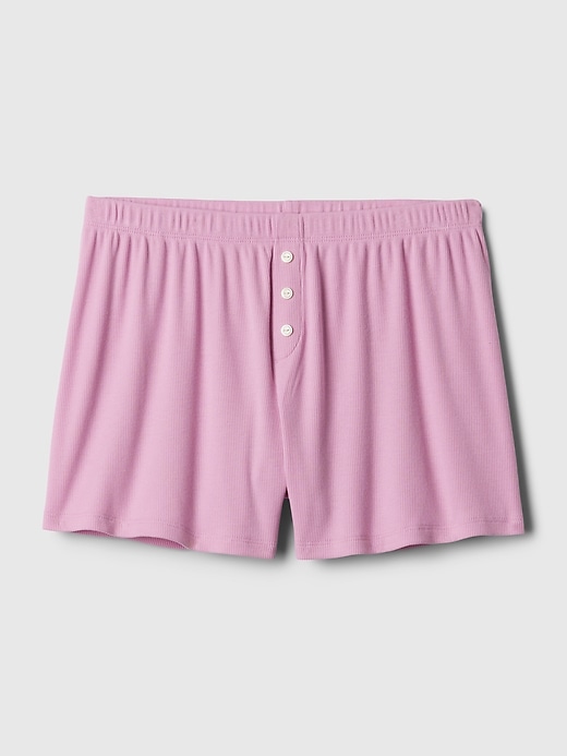 Image number 6 showing, Mini Rib PJ Shorts