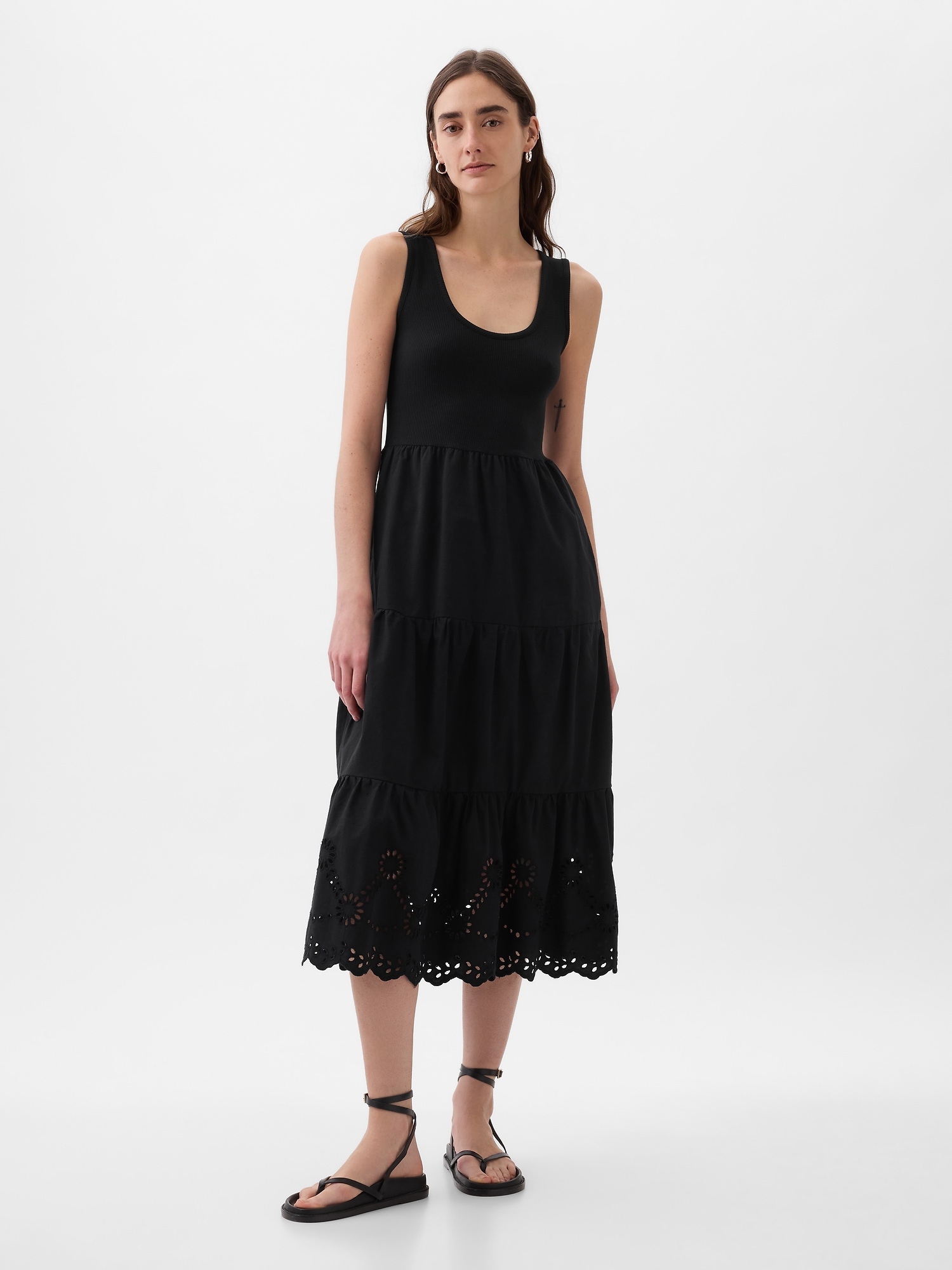 GAP, Dresses, Gap Summer Black Halter Top Shelf Bra Short Dress Medium 7