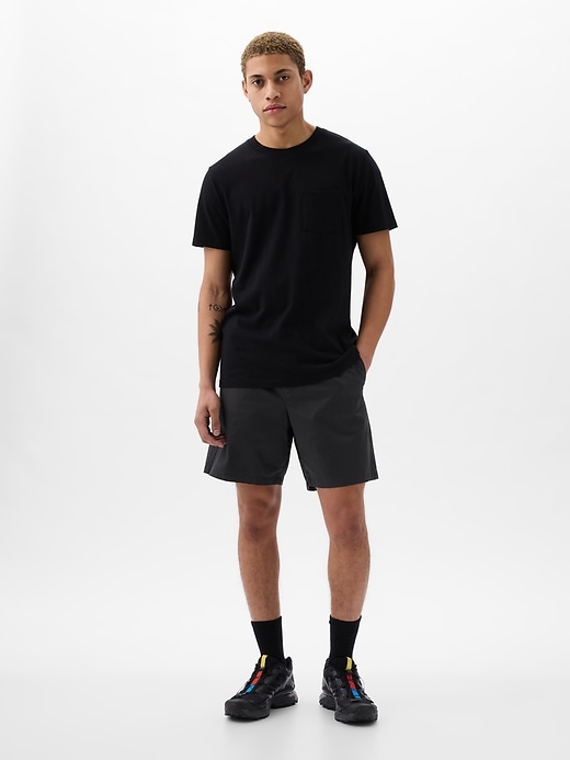 Image number 1 showing, 7" Easy Shorts With E-Waist