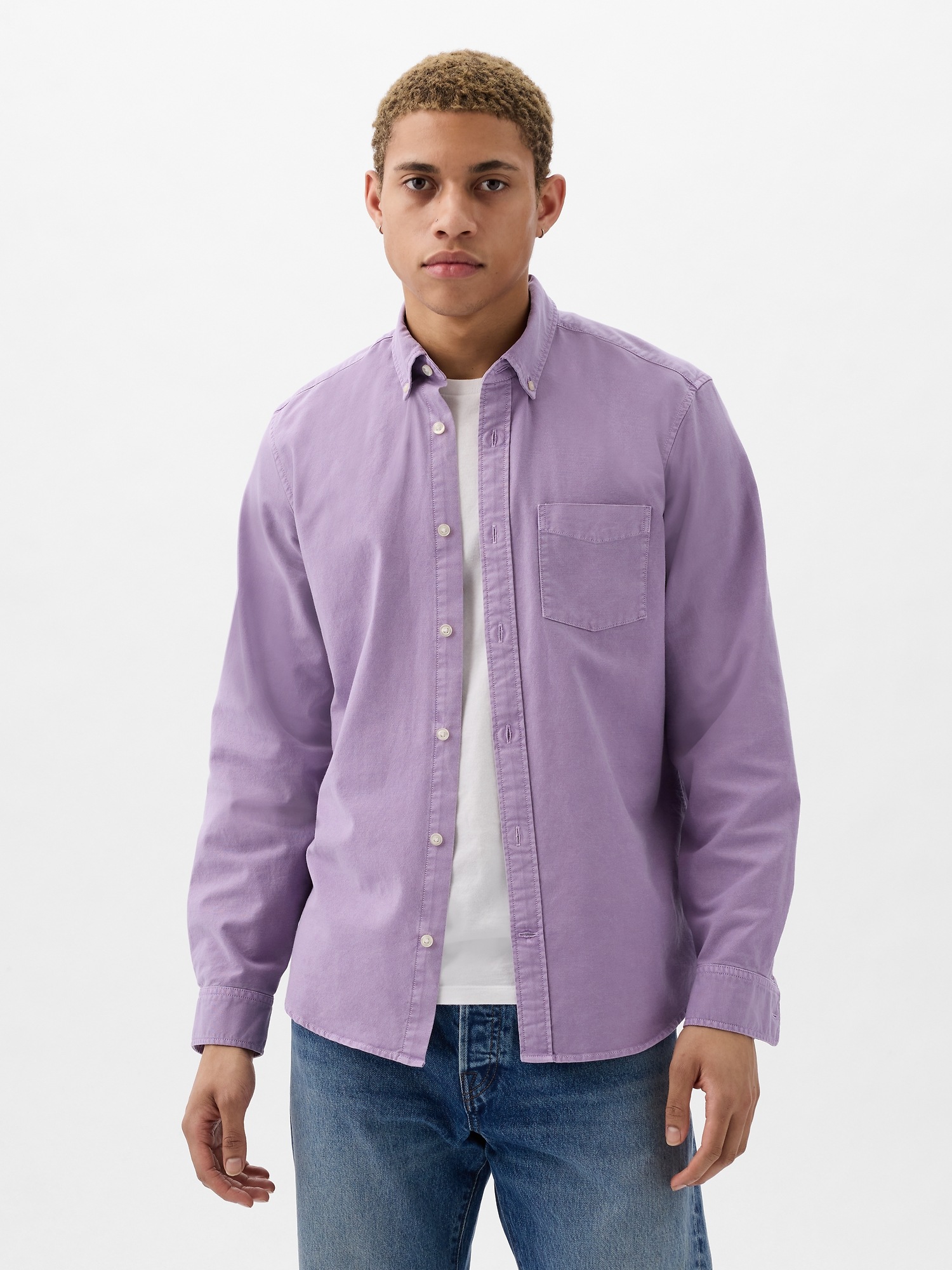 Oxford Shirt In Standard Fit Gap