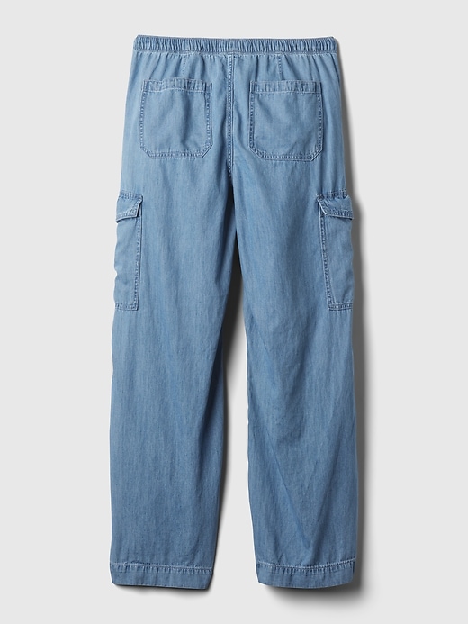 Image number 8 showing, High Rise Cargo Easy Jeans