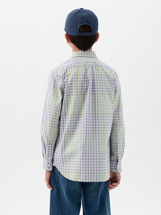 Image number 2 showing, Kids Organic Cotton Poplin Shirt