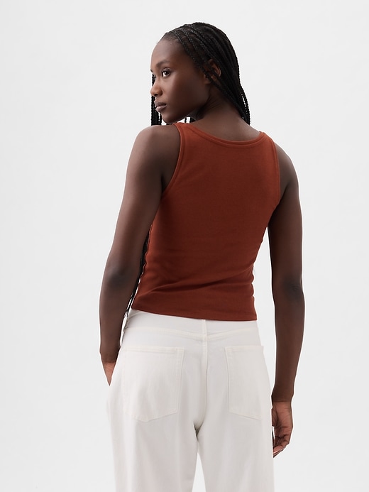 Image number 2 showing, Modern Cropped Tank Top