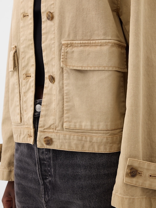 Image number 8 showing, Relaxed Utility Jacket