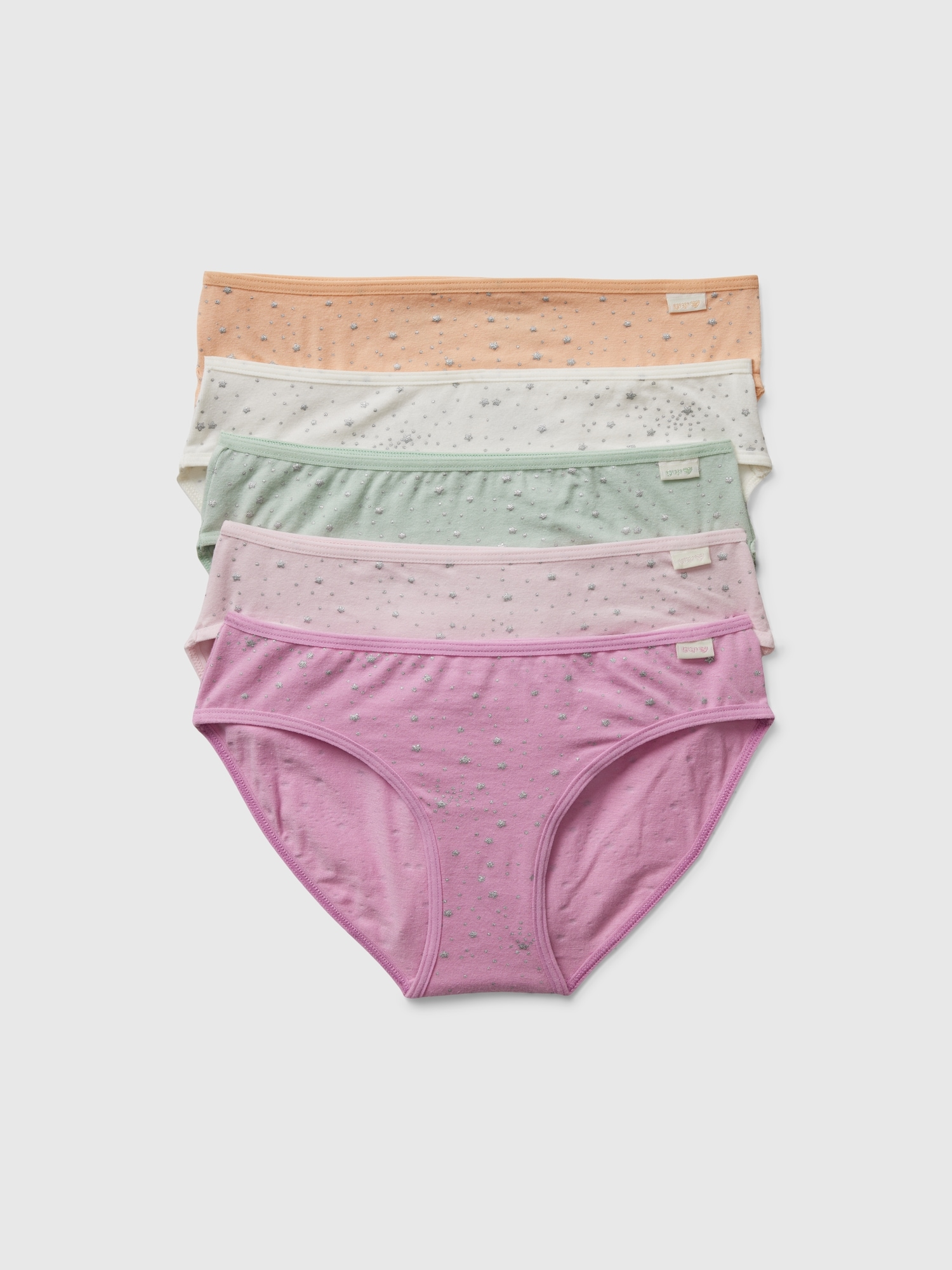 Ladies Briefs Bikini 5 Pack Underwear Knickers Lingerie Cotton