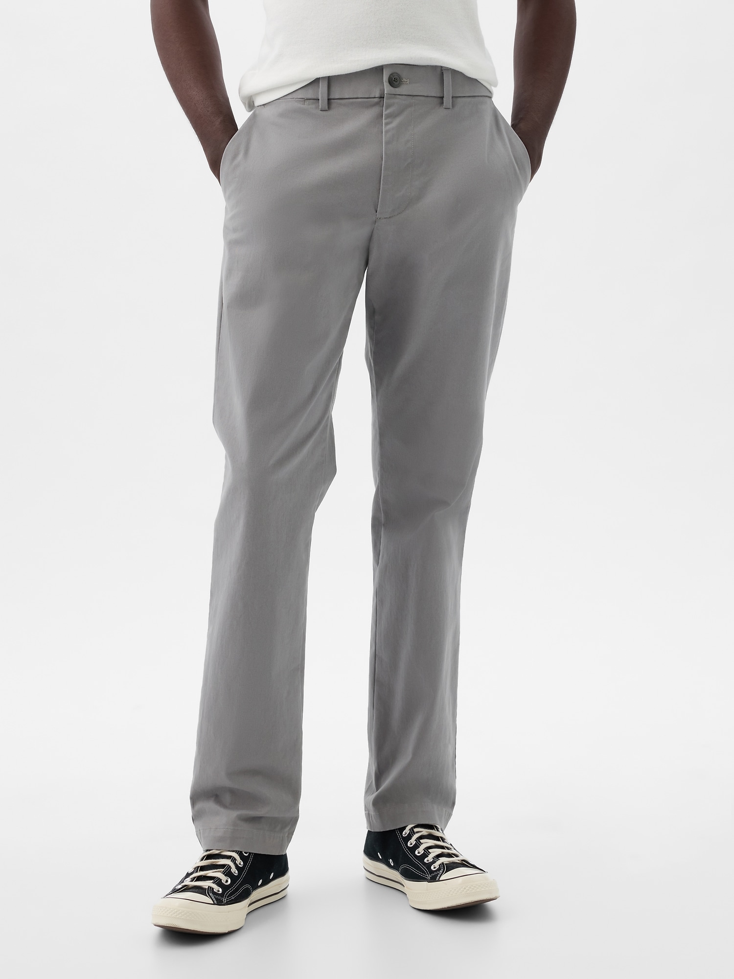Modern Khakis in Skinny Fit with GapFlex - Yahoo Shopping