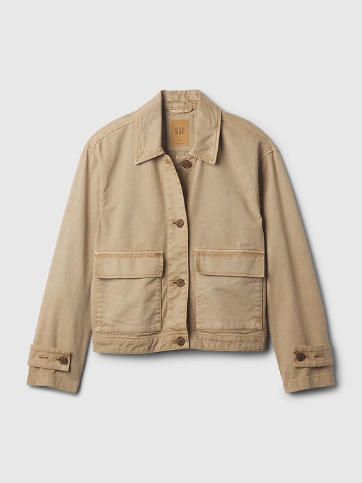 Image number 5 showing, Relaxed Utility Jacket