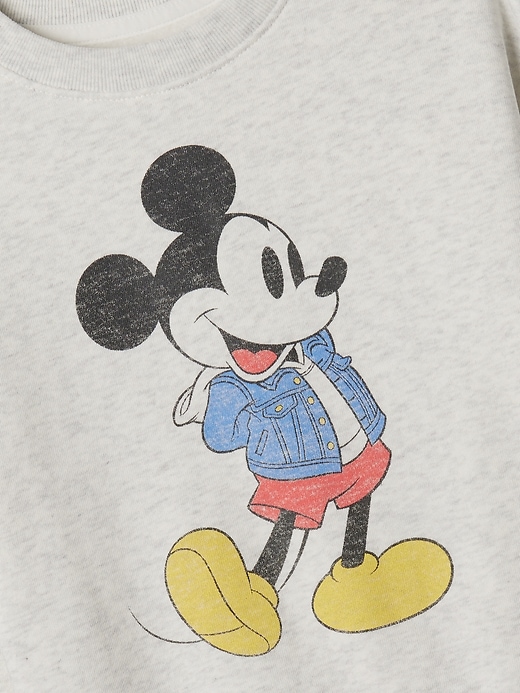 Image number 3 showing, Gap × Disney Baby Vintage Soft Mickey Mouse Sweatshirt