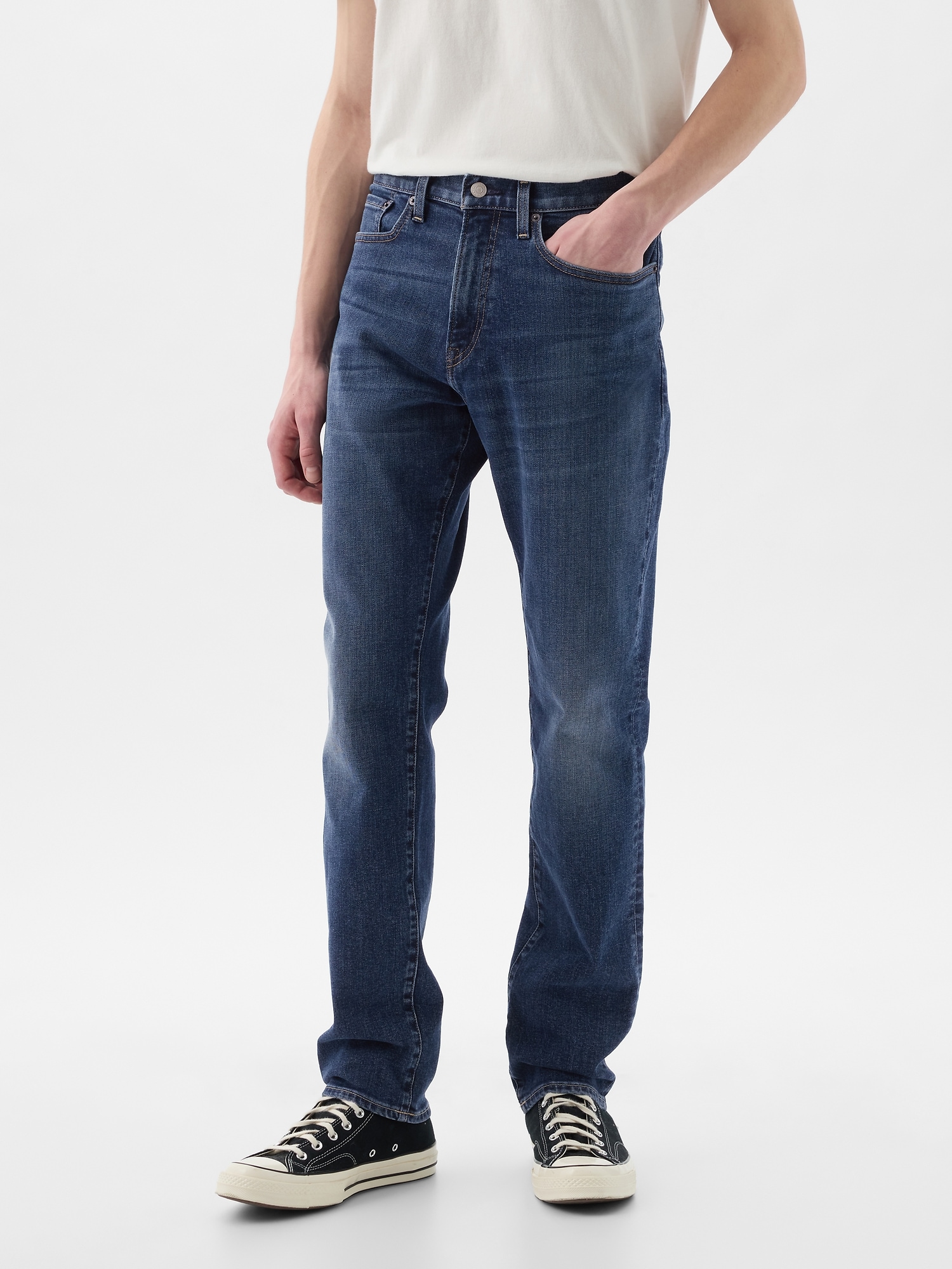 Athletic Straight Jeans