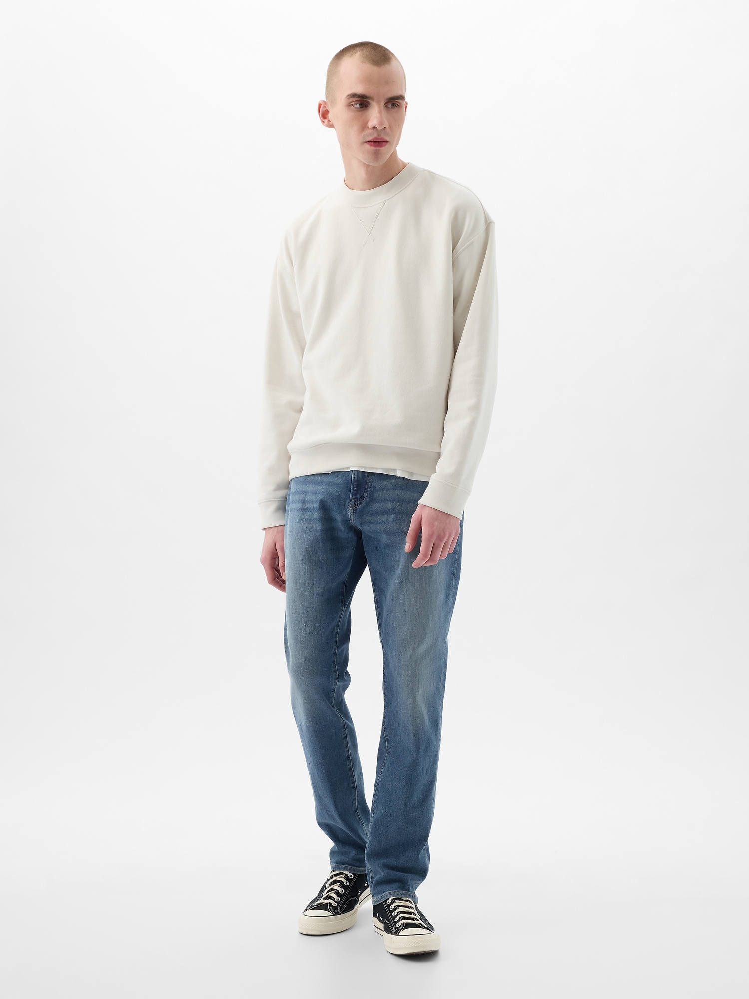 GAP Men's Straight Fit Denim Jeans, Light Wash, 32W x 30L : :  Clothing, Shoes & Accessories