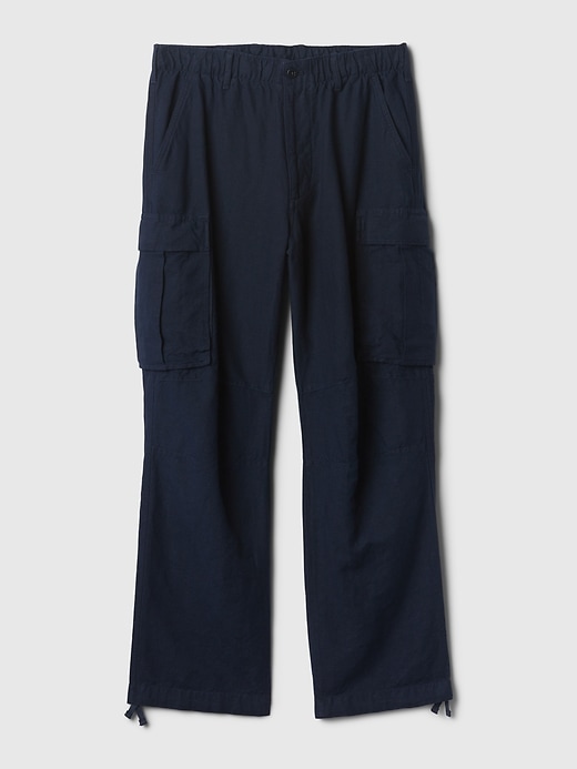 Image number 5 showing, Linen-Cotton Cargo Pants