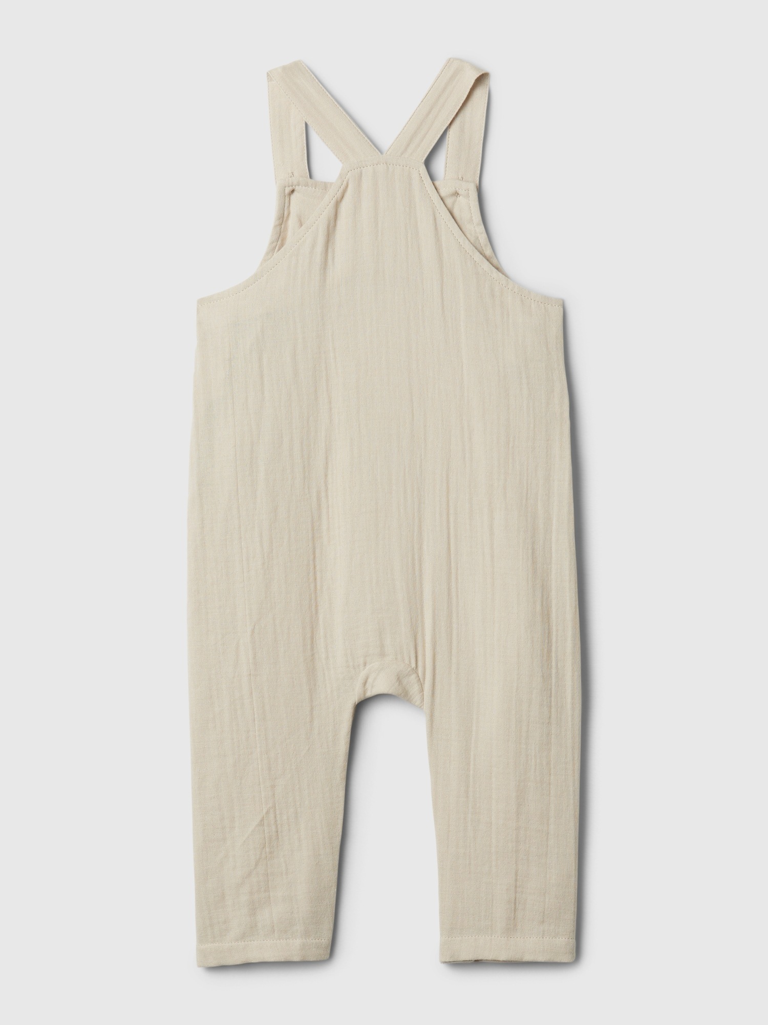 Gap Baby Crinkle Gauze Overalls