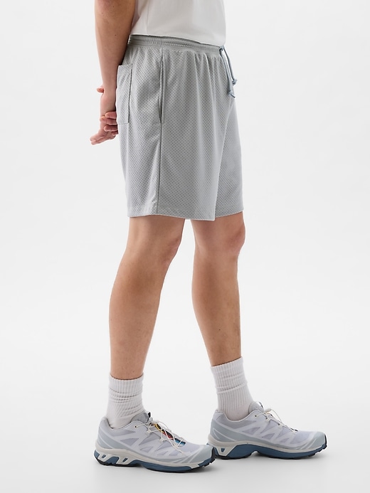 Image number 4 showing, 7" Mesh Shorts with E-Waist