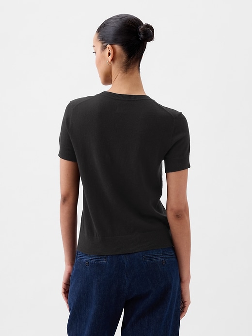Image number 2 showing, Lightweight CashSoft Cropped Sweater