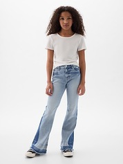 Gap x LoveShackFancy High Rise Floral Flare Jeans - Women's Bottoms